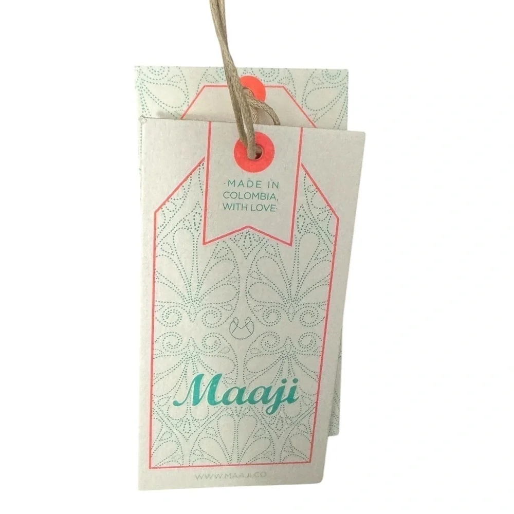 Maaji Signature Fit Reversible Bikini Bottom Size XS